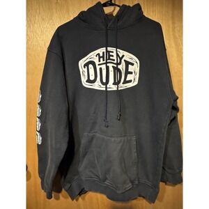 Hey Dude Men's Large Hoody Sweatshirt
